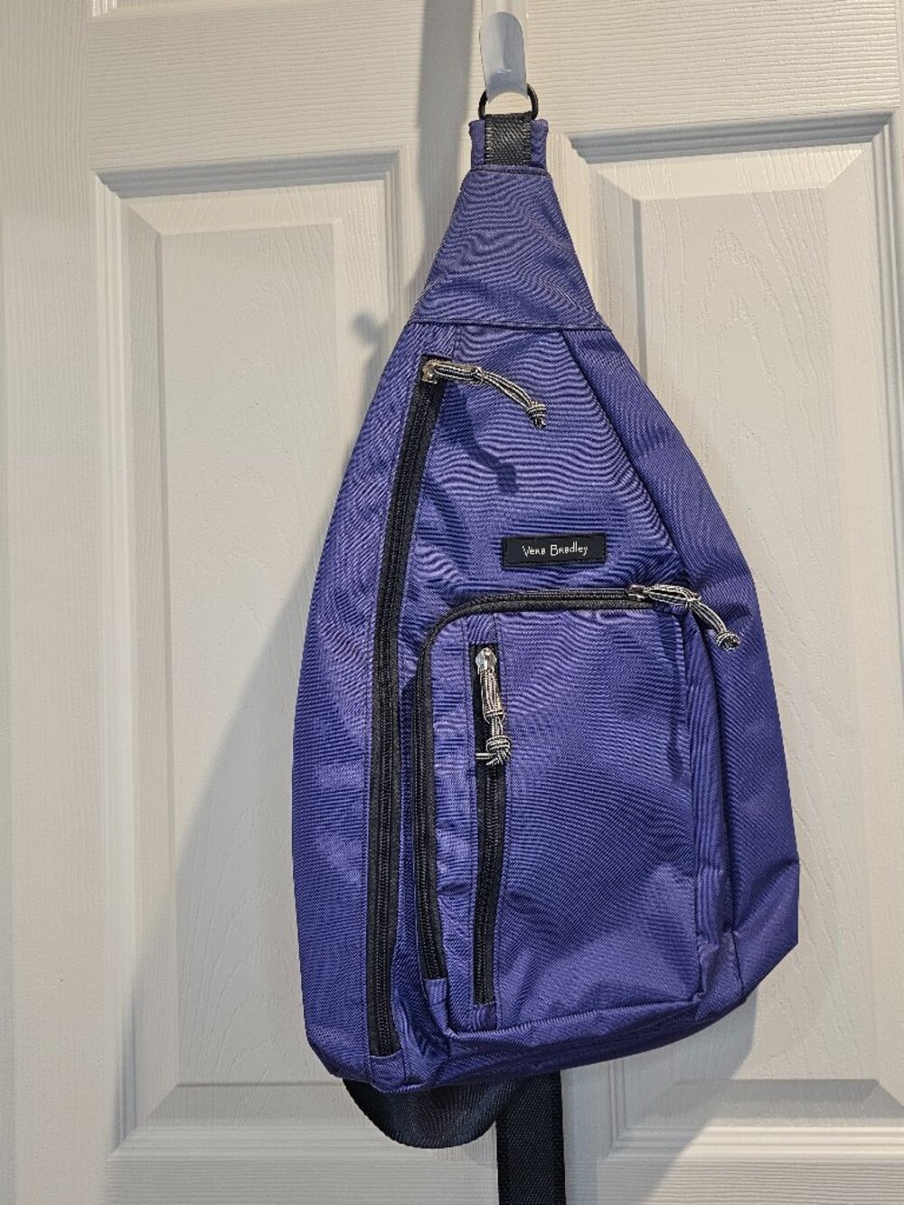 NWOT Vera Bradley ReActive Sling Backpack Purple Wisteria Crossbody Bag Bookbag